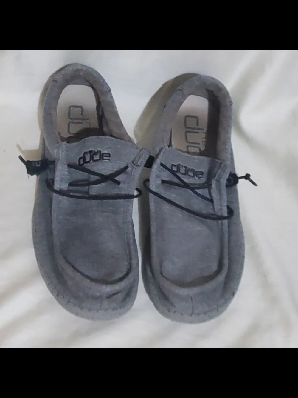 Hey Dude Men’s Gray Casual Slip-On Loafers